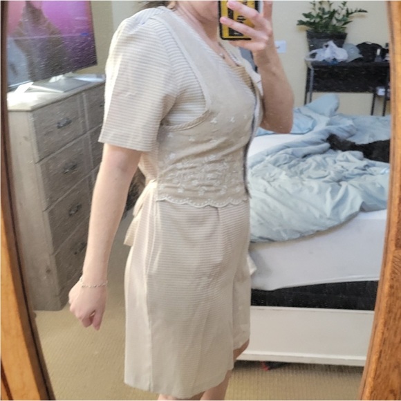 90s ROMPER gingham vest - Picture 8 of 14